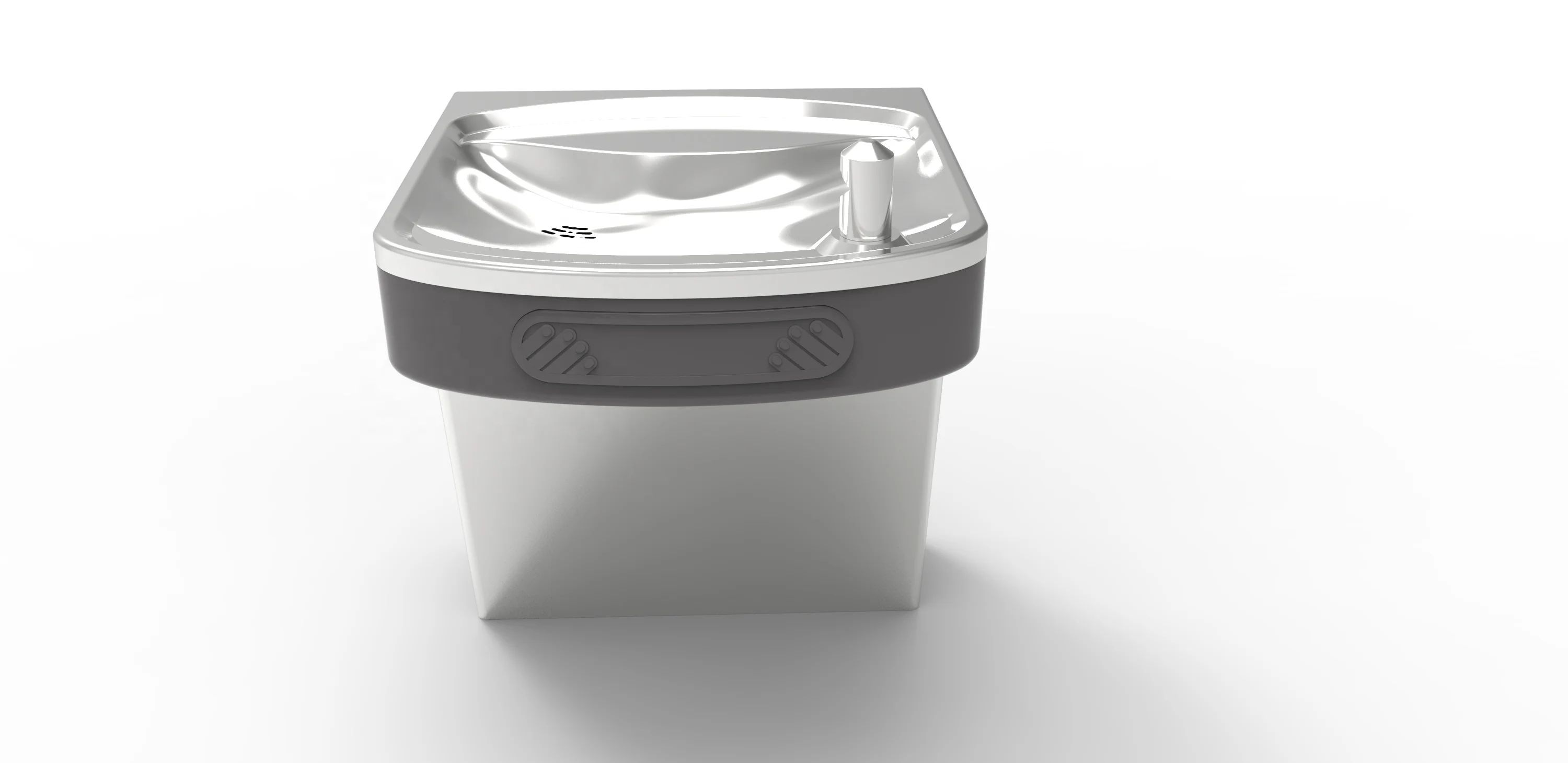 Stainless Steel Wall Mounted Cold Drinking Fountain for School, Drinking water fountain