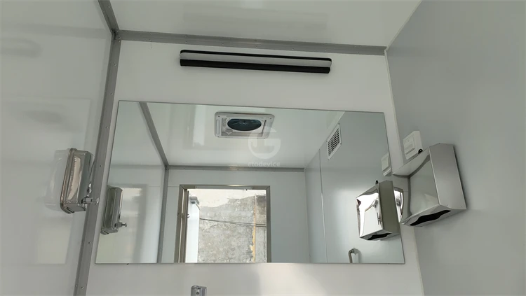 YITUO Mobile Restroom Cabin Practical VIP Mobile Washrooms Restroom Trailers Portable Toilet Mobile Toilet Trailer