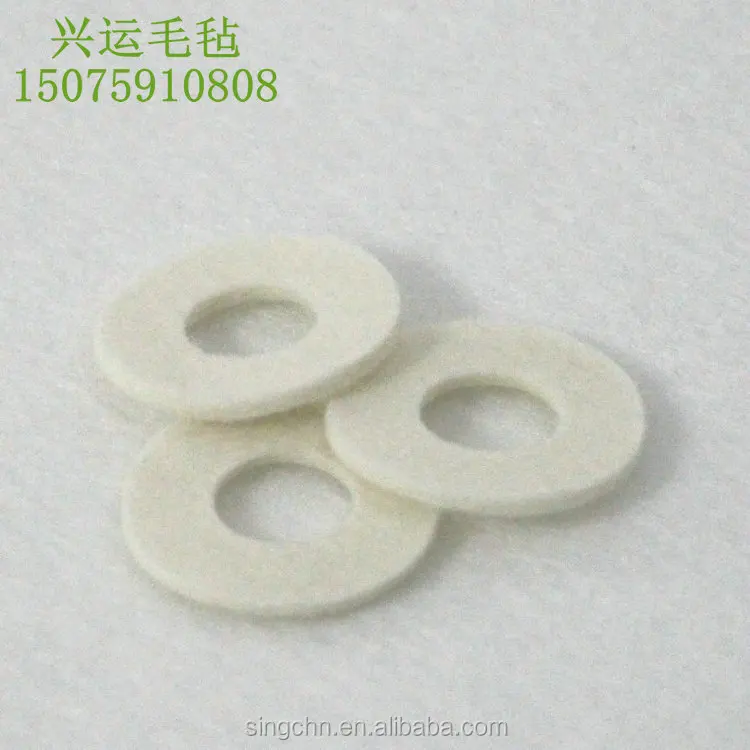 Фабричное производство по индивидуальному заказу, впитывающая масляная прокладка, 100% шерстяной фетровый трубчатый шерстяной войлок