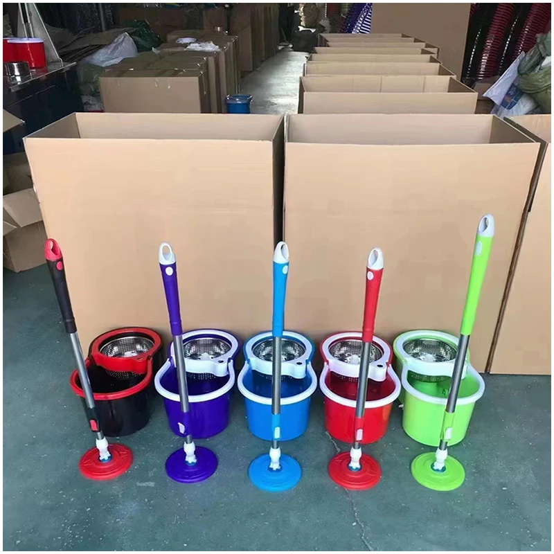 Floor Spin cleaning Mop Spinning Floor Mop Rotating Mop and Bucket set