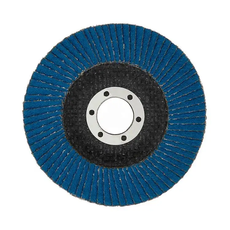 Factory Direct 115 Flap Disc Grinding Wheels 60Grit Flat Emery Wheel Abrasive for Sander Customized OEM/ OBM Supported