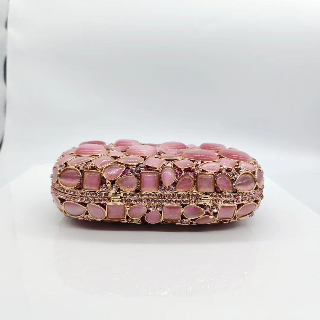 Wedding handbags for women clutch evening bags wholesales luxury ladies dinner purse fashion rhinestone luxury woman clutch bag