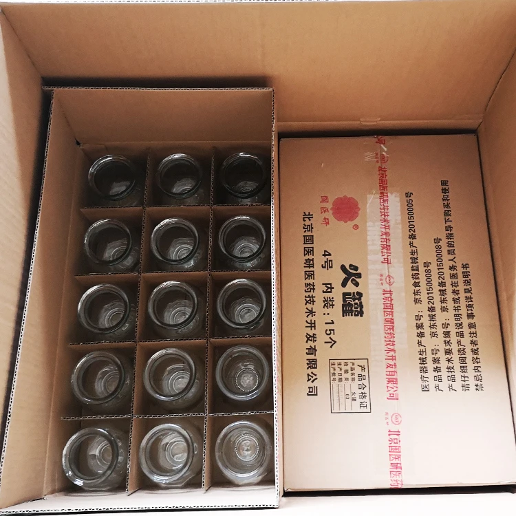 5 size mix fire cupping chinese traditional glass cupping therapy ventosas hijama cavuum suction glass cupping for body massage