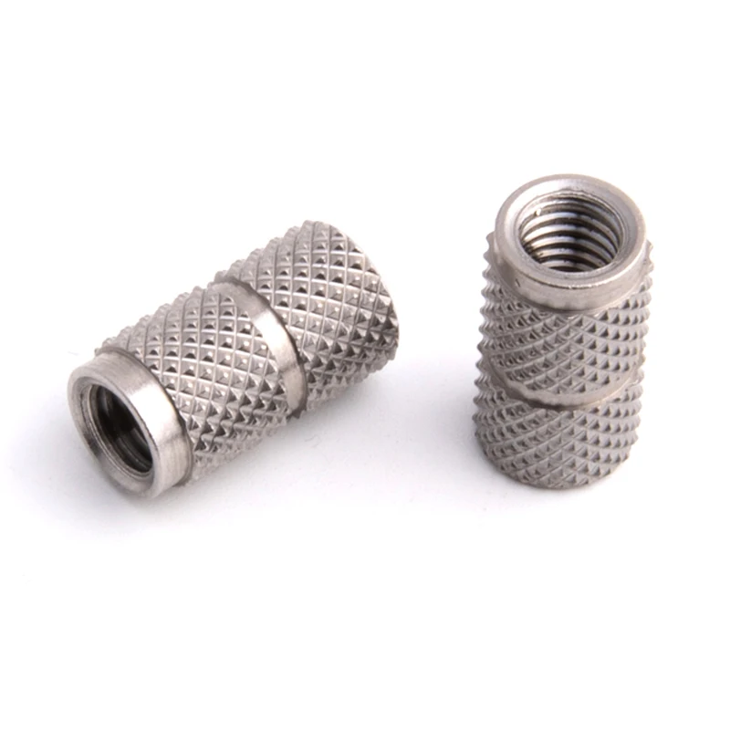Factory Wholesale High Quality Stock Stainless Steel Nut Fastener Plastic Molding Injection Thread Insert Nut