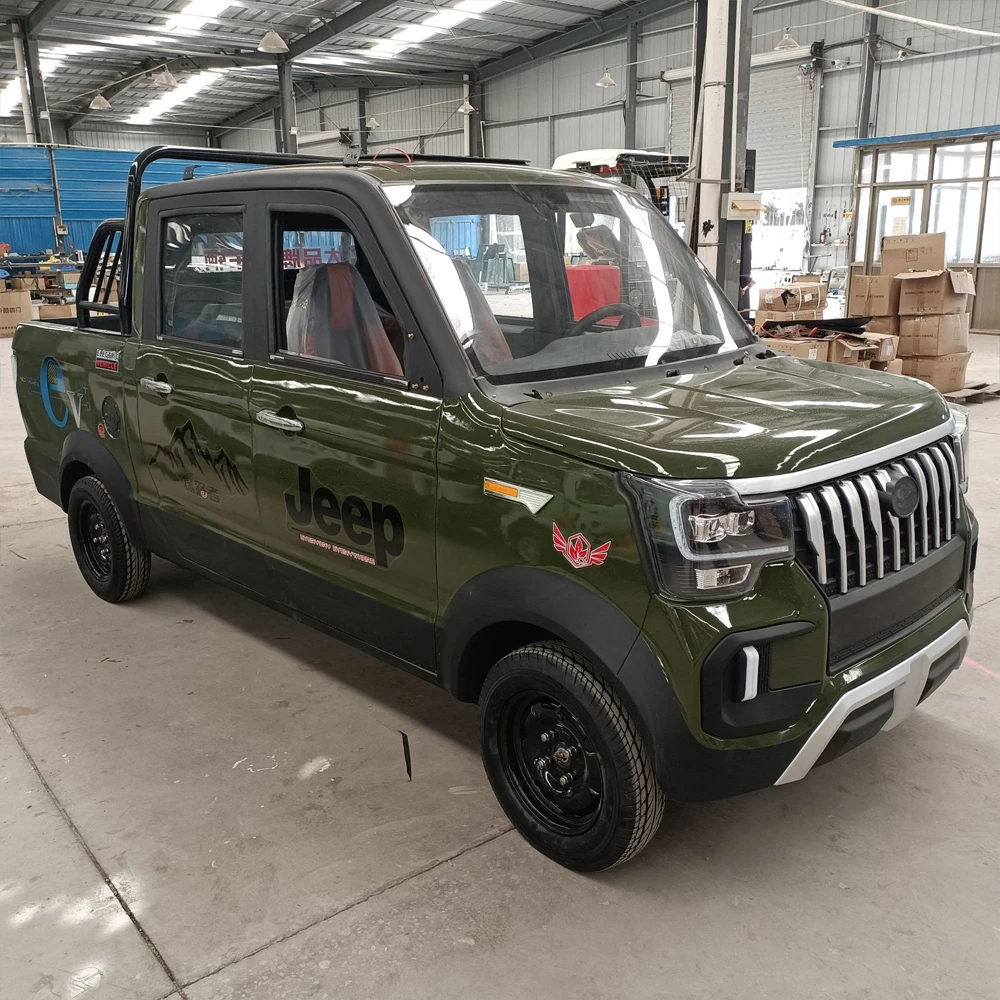 2022 hot sale 64v new energy electric pickup truck hybrid car truck fast chinese cheap electric car new cars  electric family