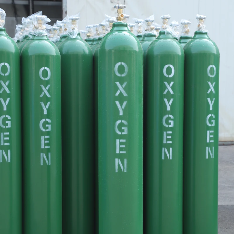 Professional Empty 50Liter Medical Oxygen Cylinders For Oxygen Gas Filling