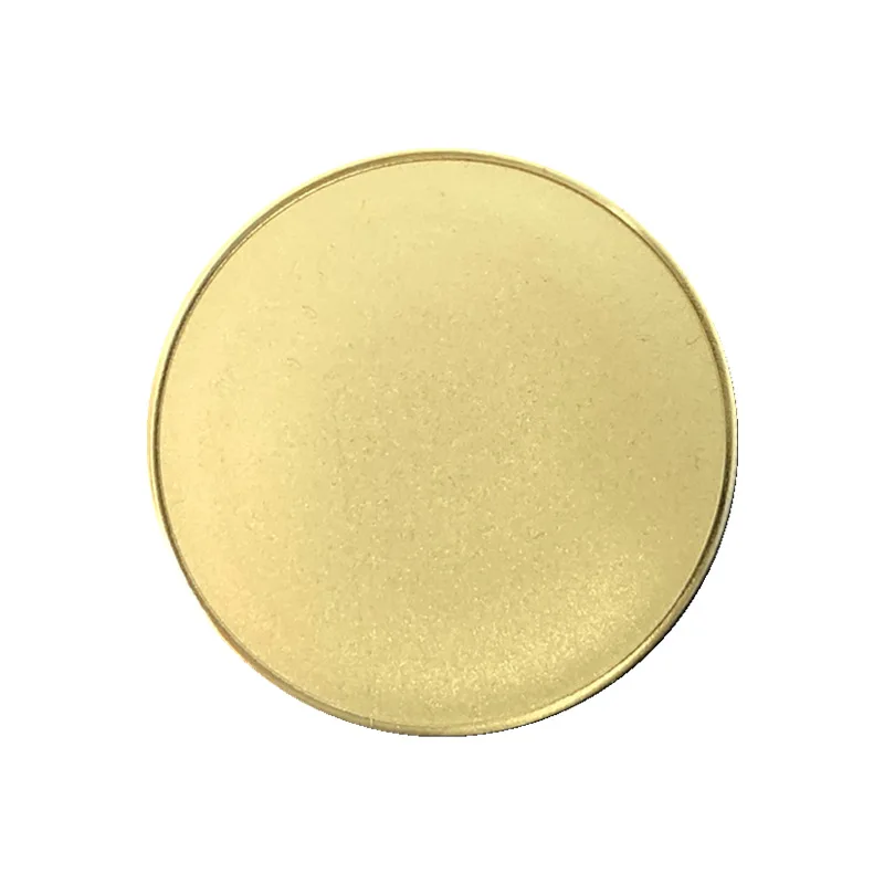 Custom commemorative coin DIY blank coin engraving machine non-ferrous metal coin