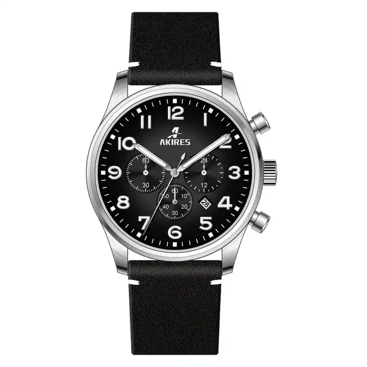 Chronograph Mens Stainless Steel Custom Logo Brand Diver Watch Automatic Sapphire Design Mens Watches Wristwatches