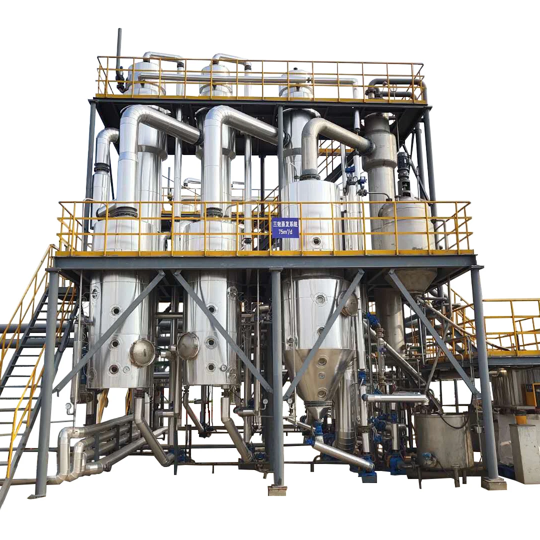 evaporation machine for calcium nitrate,sewage treatment evaporator