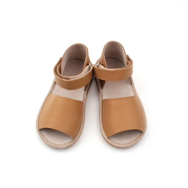 Newborn Genuine Leather Toddler Girls Dress Shoes Children Kids Squeaky Shoes