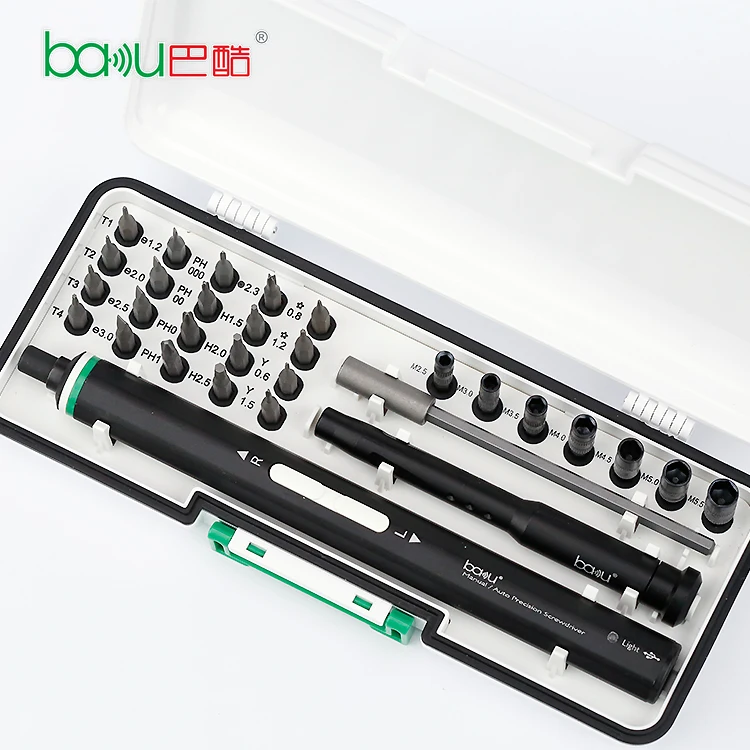 
Hot selling electric battery screw driver screwdriver set power tools with low price BAKU ba-3333 