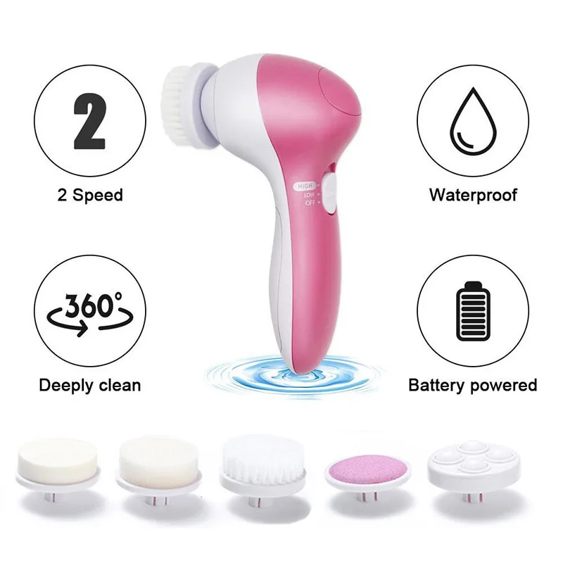 
Truelybeauty Face Electric Silicone Device Best Facial Cleansing Brush 