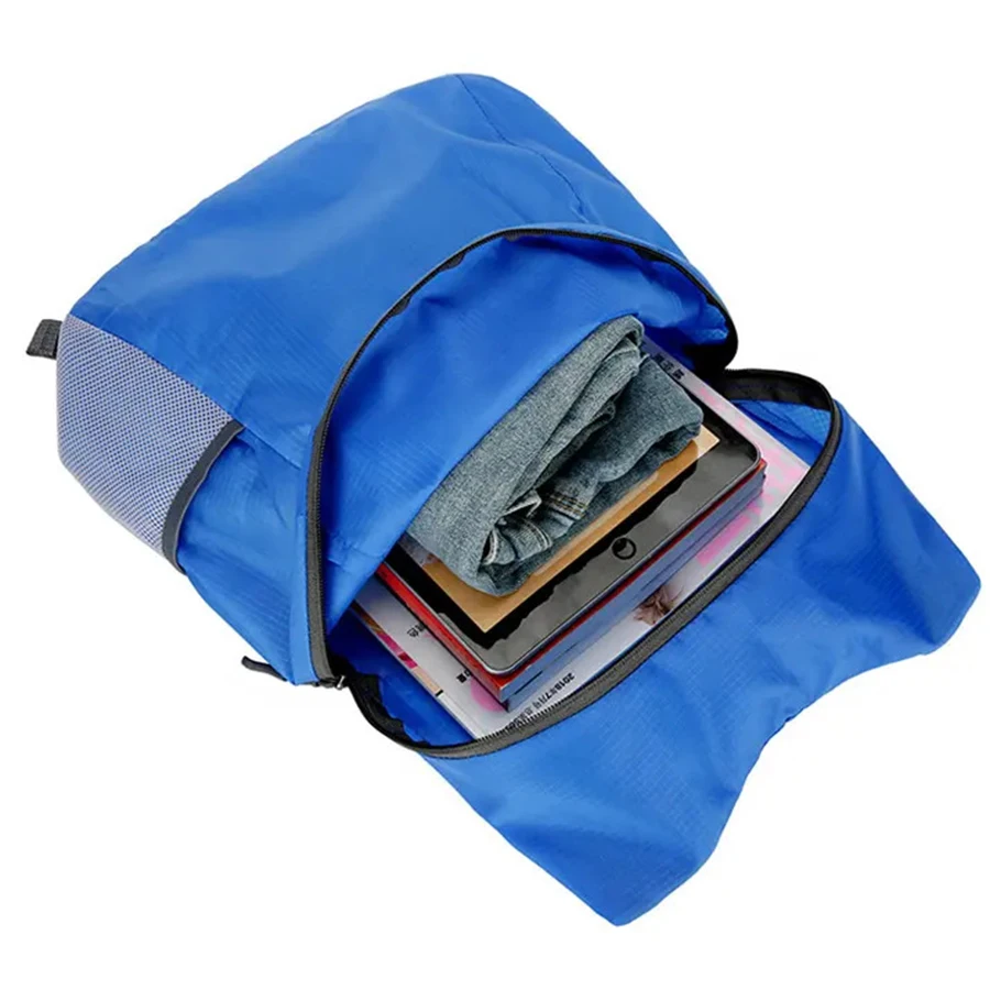 Custom logo Cheap foldable light Outdoor Lightweight hiking backpack waterproof large capacity sports backpacks