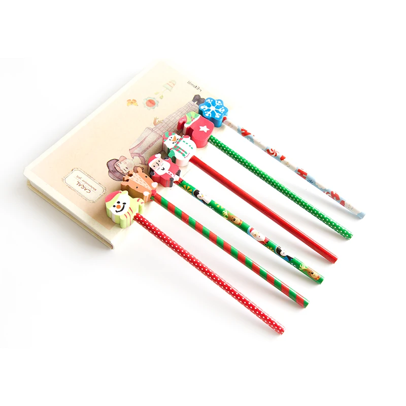 Christmas Party Favors Present Christmas Pencils