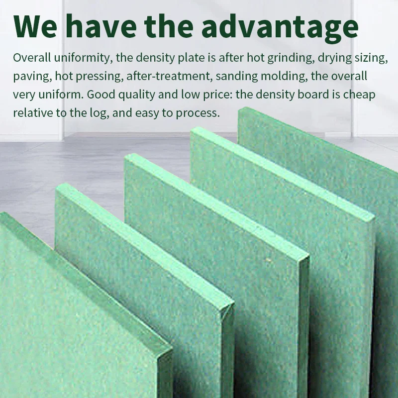 Wholesale Melamine Mdf Board E2 4x8ft 6mm to 25mm Regular With More 600 Colors Solid Wood Stone Fabric