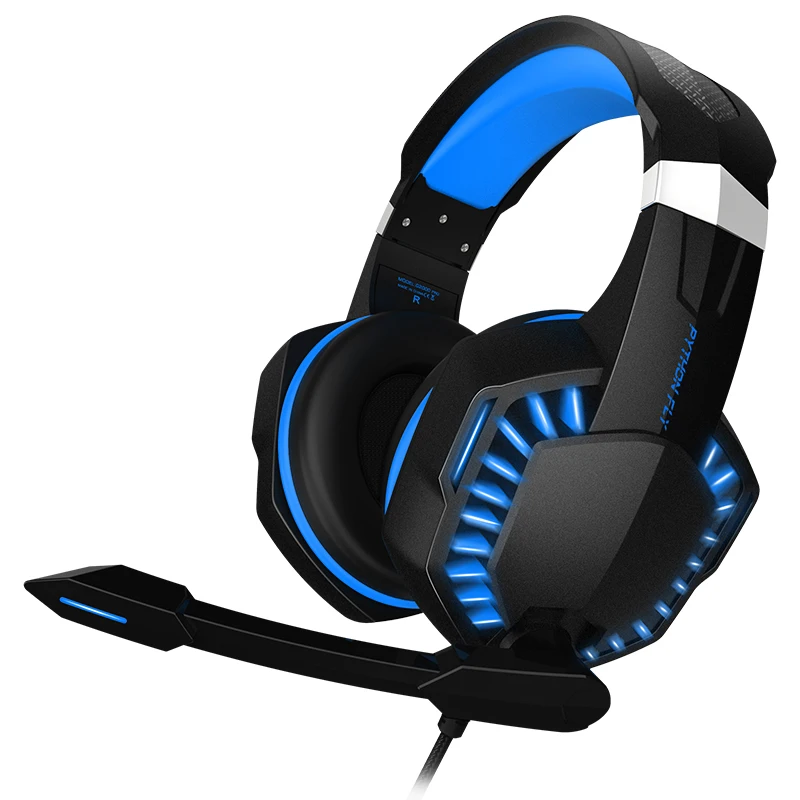 Профессиональные наушники USB PS4 RGB G2000 Pro, Игровые наушники-вкладыши с микрофоном для Xbox One