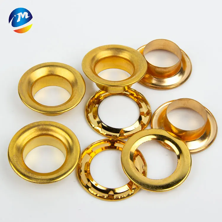 27mm curtain accessories gold eyelet grommets stainless steel curtain ring with eyelet