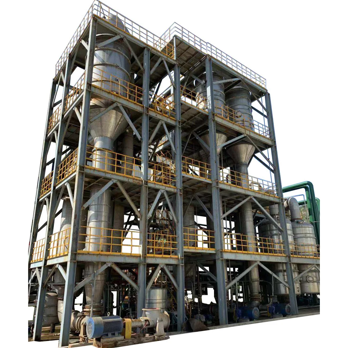 JNBAN high efficient vacuum falling film industrial mvr evaporator for chemical