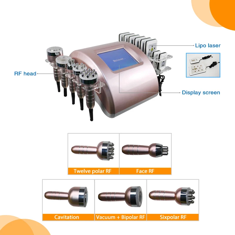 Lipolaser 650nm Lipolaser Cavitation Machine for Beauty Salon