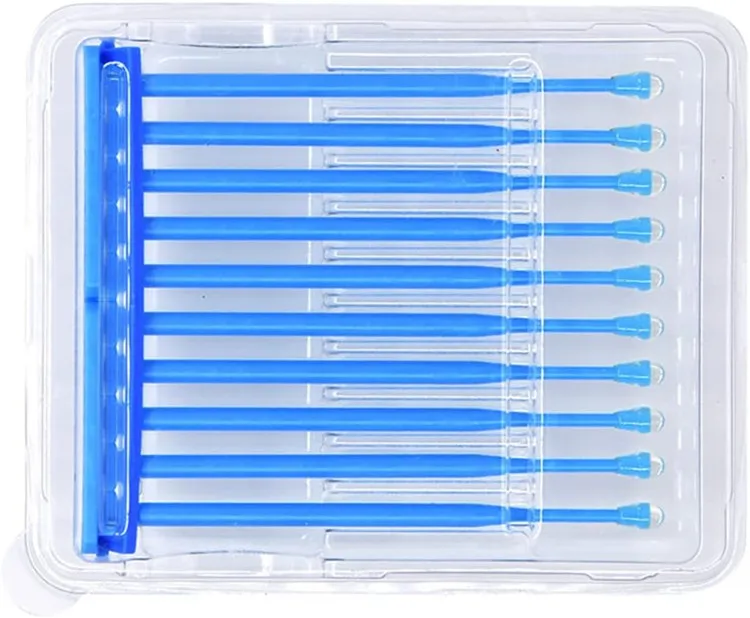 SJ 20pcs/Box Dental Applicator Sticks Adhesive Tip for Tooth Crown Porcelain Veneer Disposable