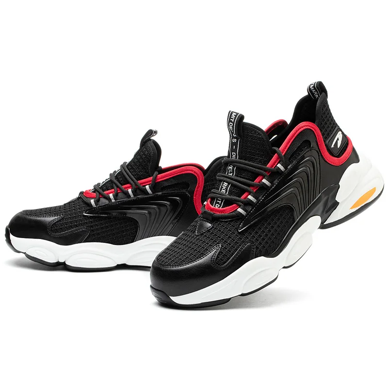 Fashionable brand safety shoes protective sport steel toe men safety shoes manufacturers