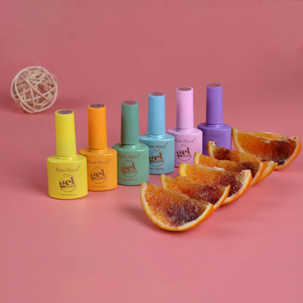 Uv Gel Nail Polish Set Private Label 7.3ml Soak Off Uv/Led Gel Polish At Home Nail Art Salon