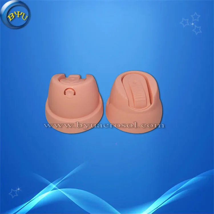 Free sample different size plastic spray cap actuator for air freshener aerosol can by BYU