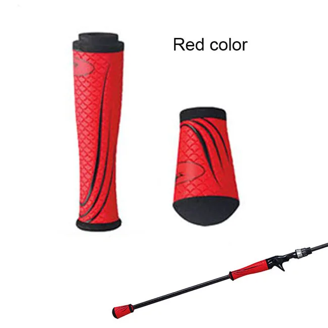 UCATCHOK Fishing rod DIY Handle Components Repair Rubber grips fishing rod handle with individualized design
