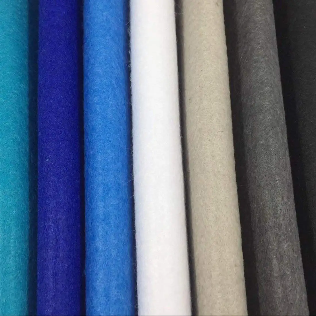 Hot Selling Thick Colored Felt Roll Thick Felt Polyester Non Woven Needle Punch Felt Fabric