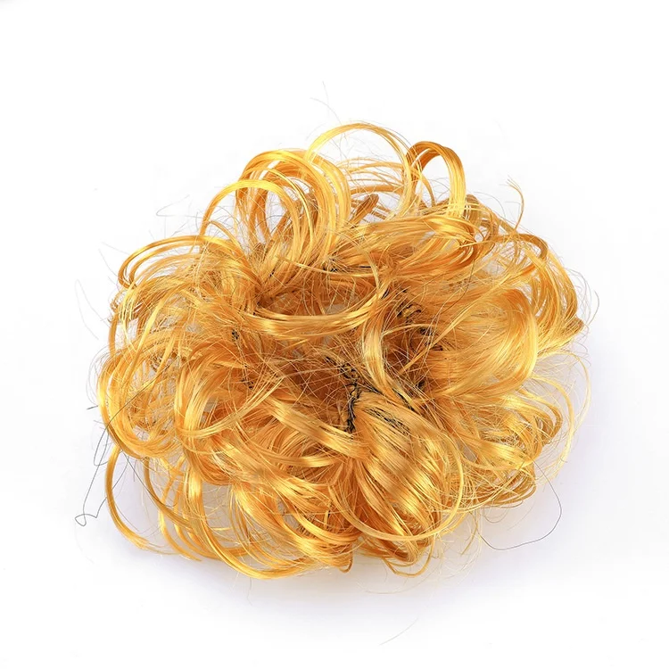 Stretch Wig Ring Pull Flower Curly Hair Bun Pan Hair Ball Hair Accessories