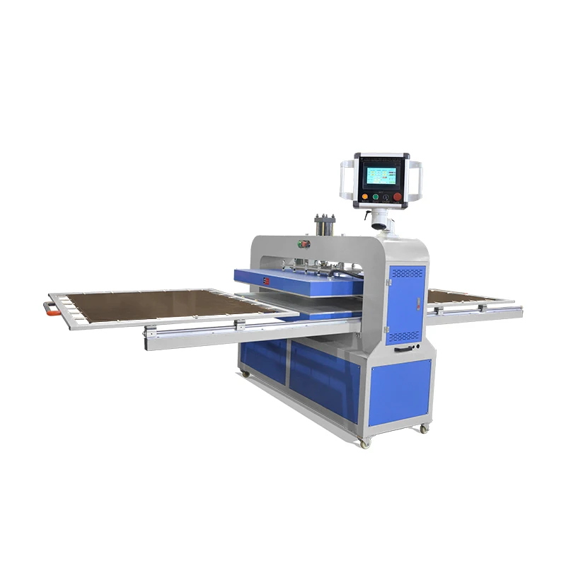 80*100CM Gantry Type Hydraulic Double Station Creasing Machine Up And Down Heating For Hot-drilled, Pleated With Pleated Skirts,