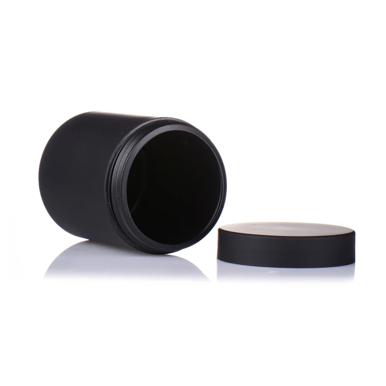 Chinese Factory Price Logo Customized Gensyu Good Quality Empty HDPE Capsule Canister Screw Cap Plastic Capsule Bottle