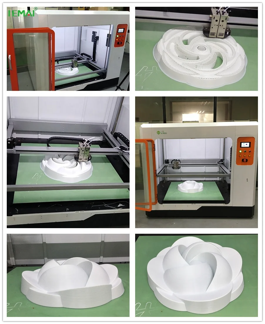 Competitive price 1000x1000 mm 3d printer with precision 3d printer parts industrial 3-d printer machine