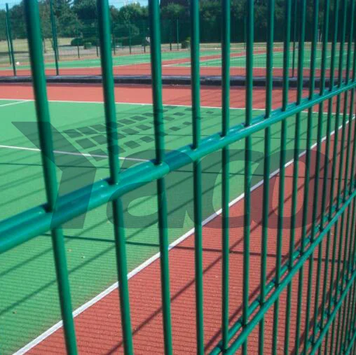 Anping 2.5*3m 2*3m European style green powder coated welded double panel wire fence