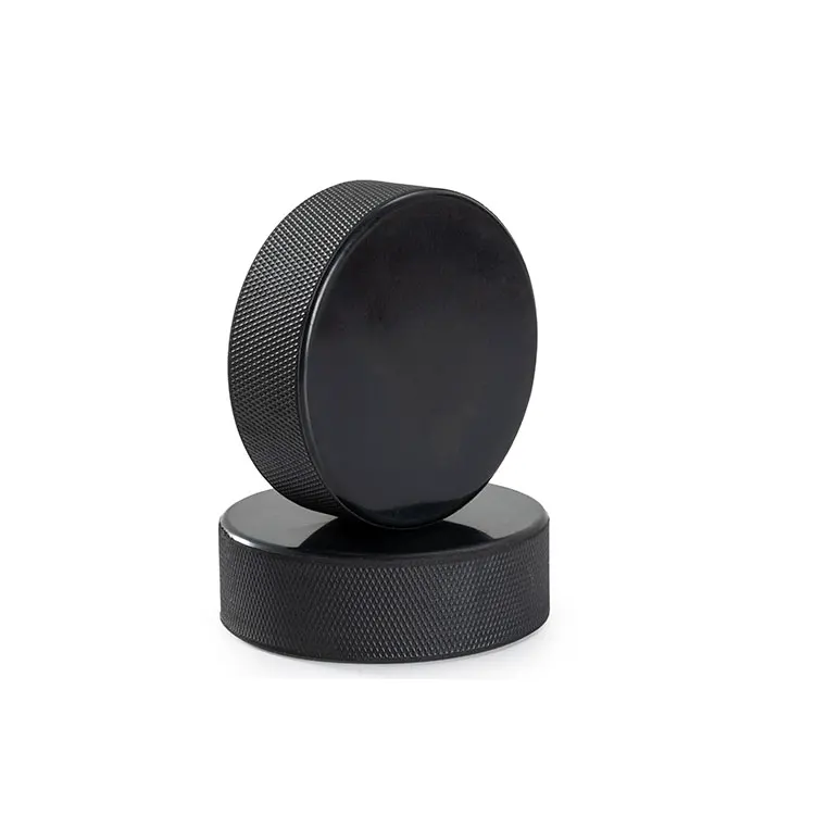 Wholesale factory made bulk sale black for training practice hockey pucks