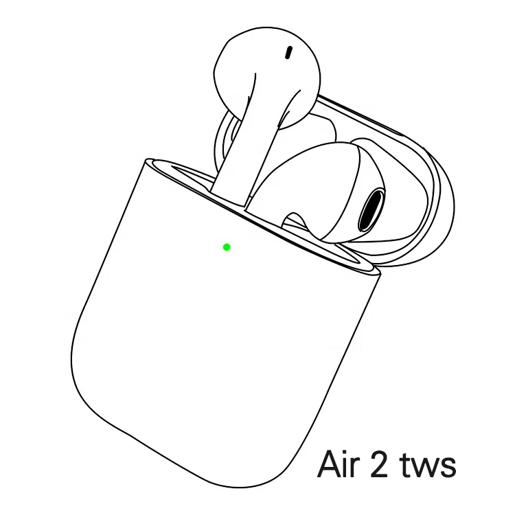 Лучшее качество APPEL GEN2 TWS Оригинал 2nd GEN Air 2 TWS Airoha 1536u Super Copy 1:1 Appling Pods наушники беспроводные наушники Ap2