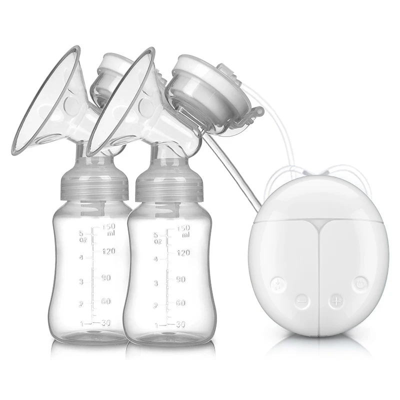 Mother and baby products double electric breast pump bottle breast milk intelligent breast pump