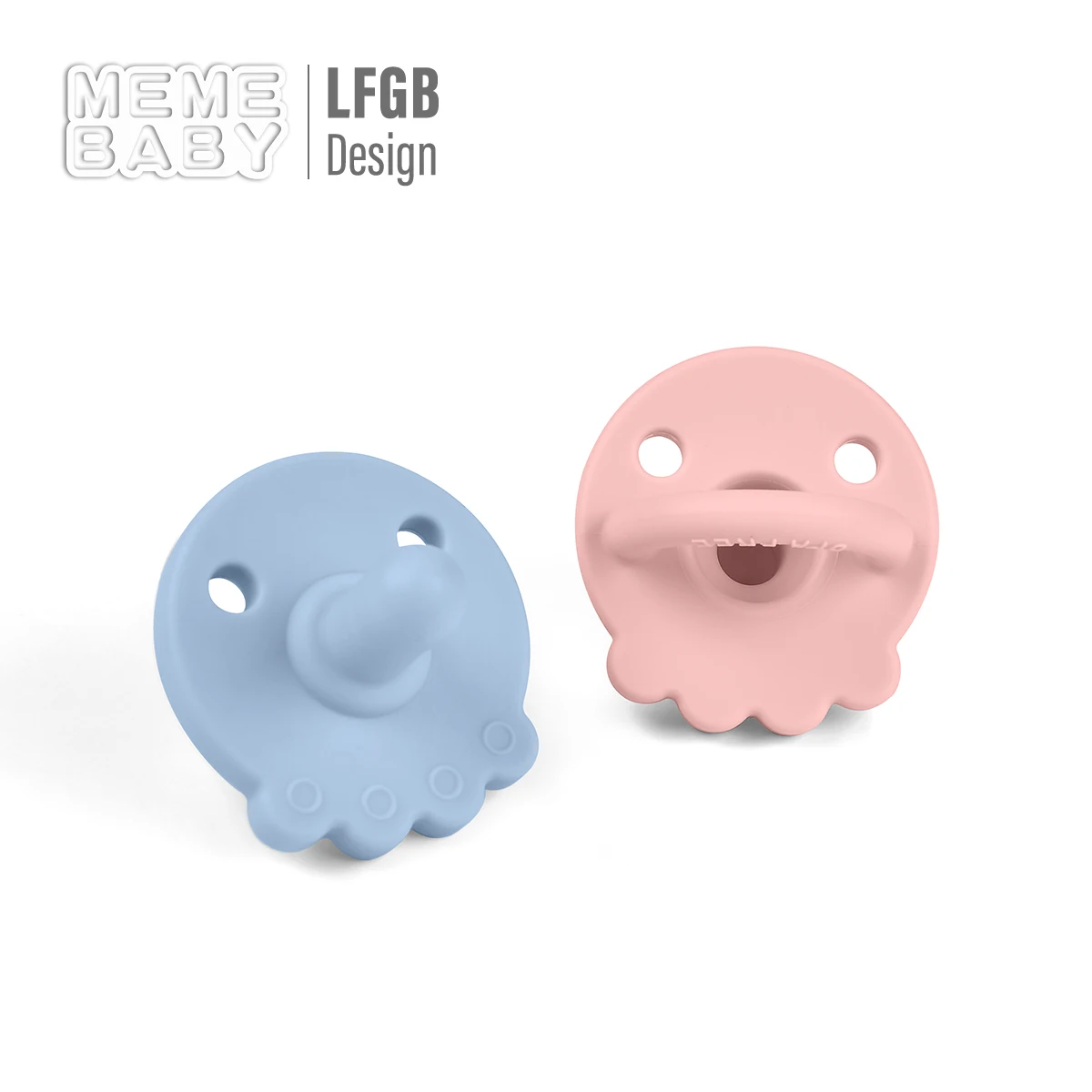 Baby Silicone Pacifier BPA Free Modern Design Natural Cool Baby Boy Soother Pacifier For Baby Infant