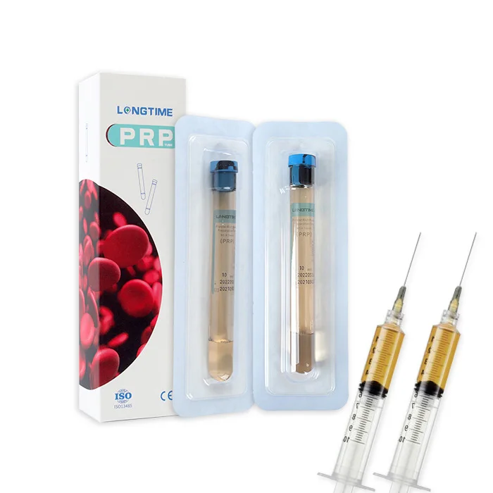 LONGTIME PRP Tube 10ml With Acd Gel Platelet Rich Plasma Medical Supplier