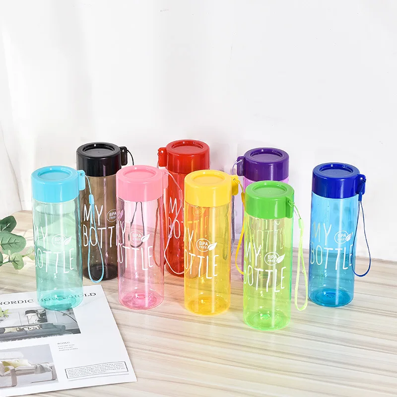 500ml Eco-friendly BPA Free Direct Drinking My Bottle Fruit Juice Water Cup Running Sports Water Bottle