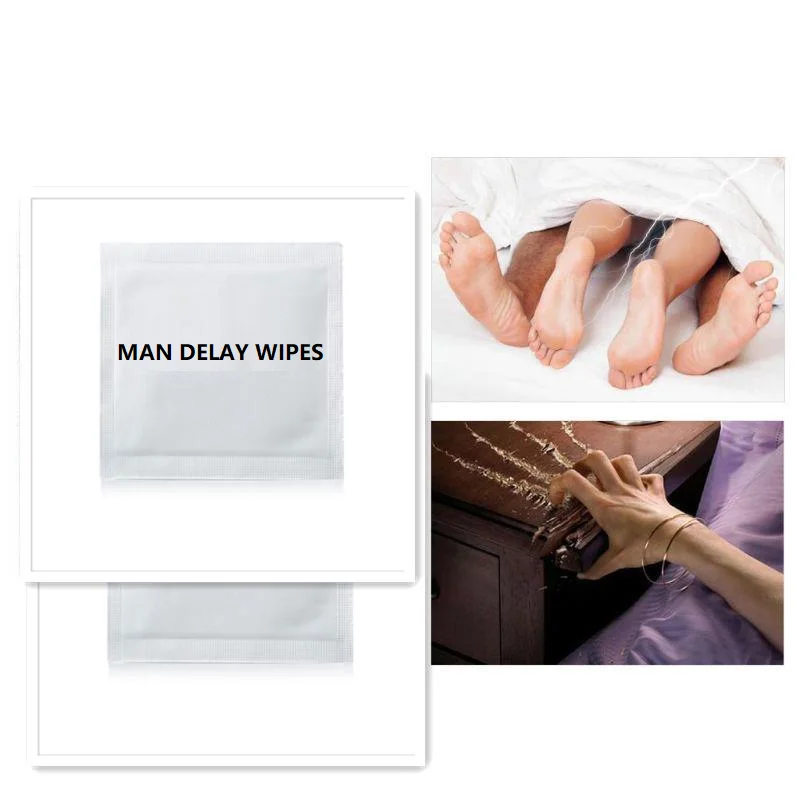 Wholesale Natural Man Delay Sex long last Intimate Individual Package Mini Wet Wipes Sex Products for man