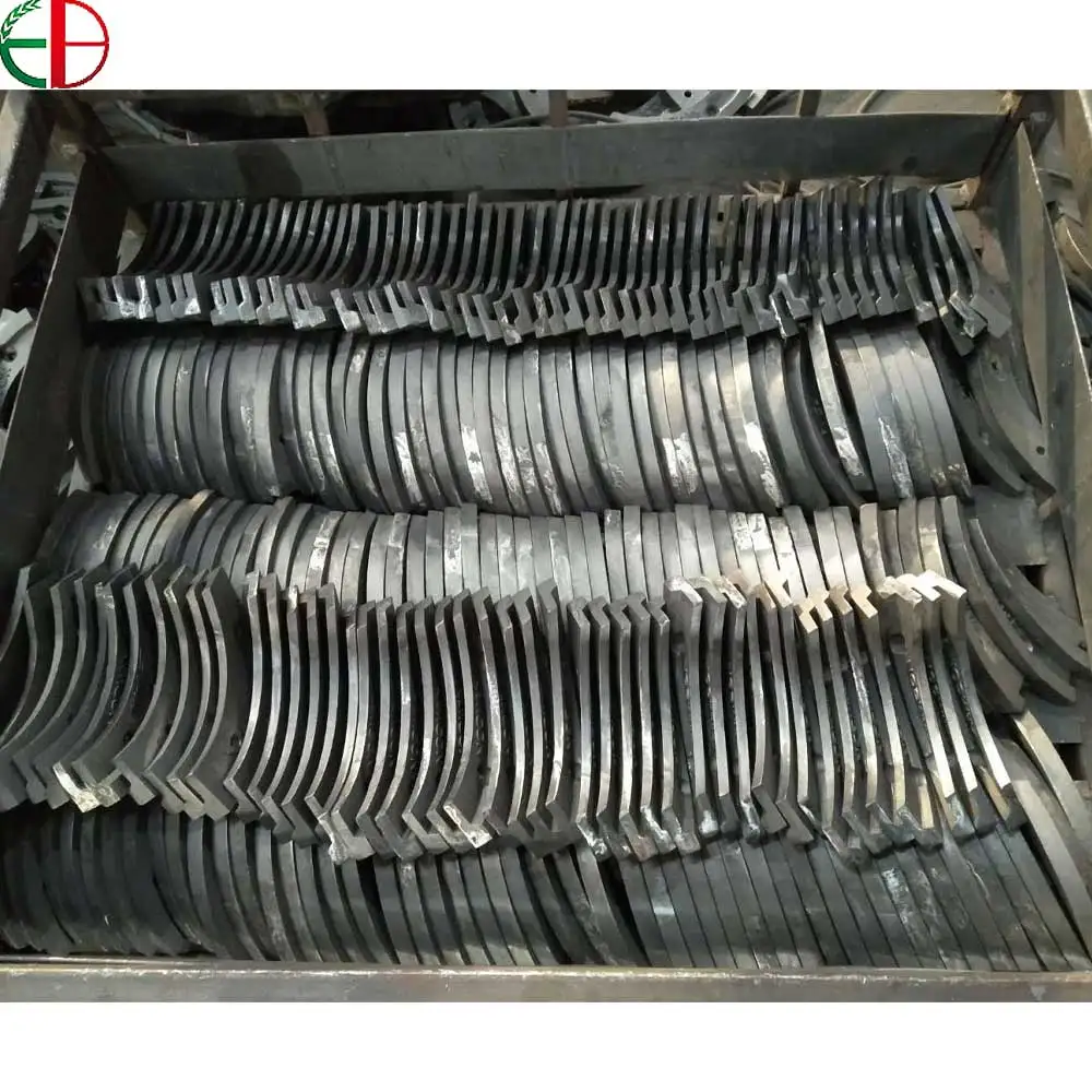 AS2027 NiCr2-500 Concrete Mixer Wear Blades Ni-hard Cast Iron,Ni-hard White Iron Blade EB10031