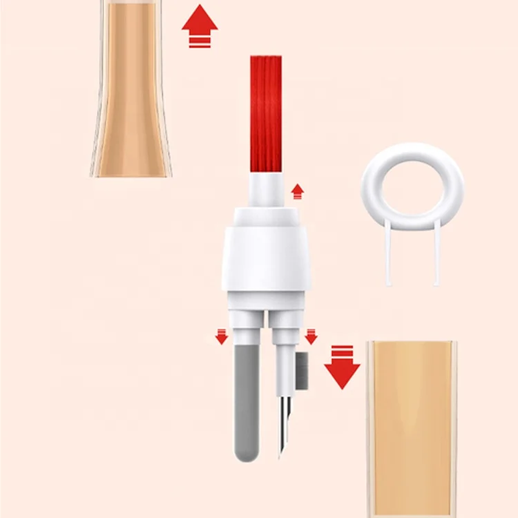 3in1 keyboard earphone cleaning tool pen brush set clean multi function tools earphone cleaning kit for airpods pro