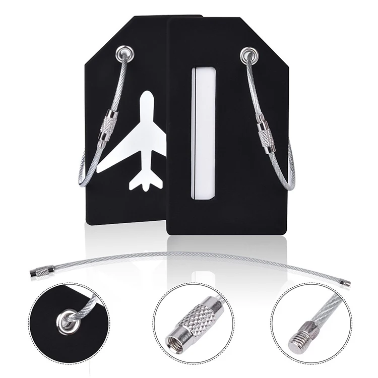 Low price portable personalized luggage tag bag for travel accessories