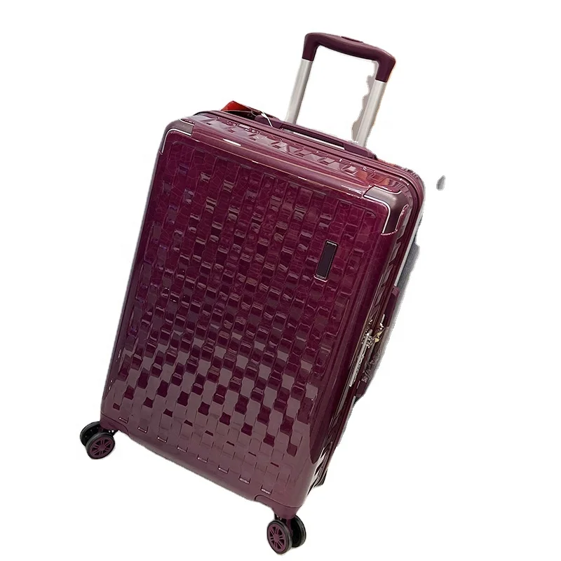 High Quality Customized 100% PP Hard shell Trolley Luggage Bag Wholesale Suitcase for Travel Bag Luggage Sets