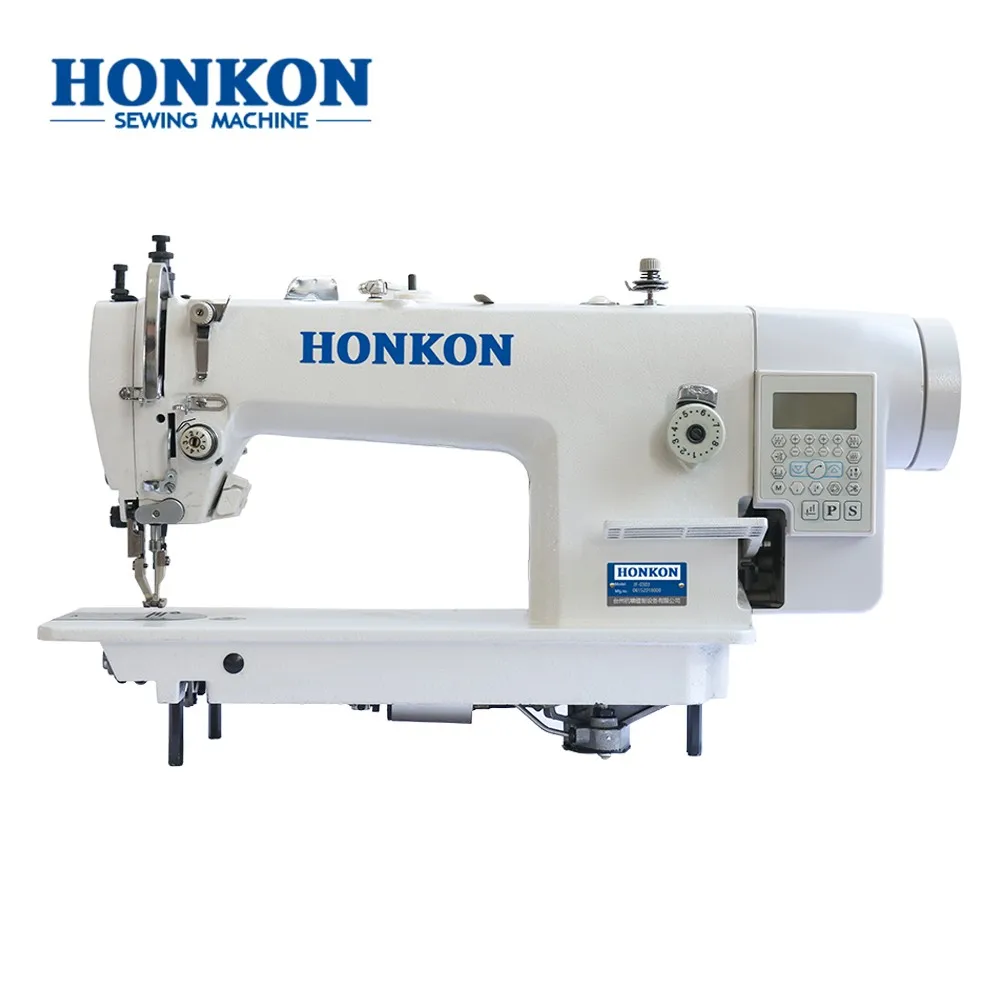 HK-0303-D3 Top and Bottom Feed Single Needle Lockstitch Sewing Machine with Auto-Trimmer for leather and other heavy material