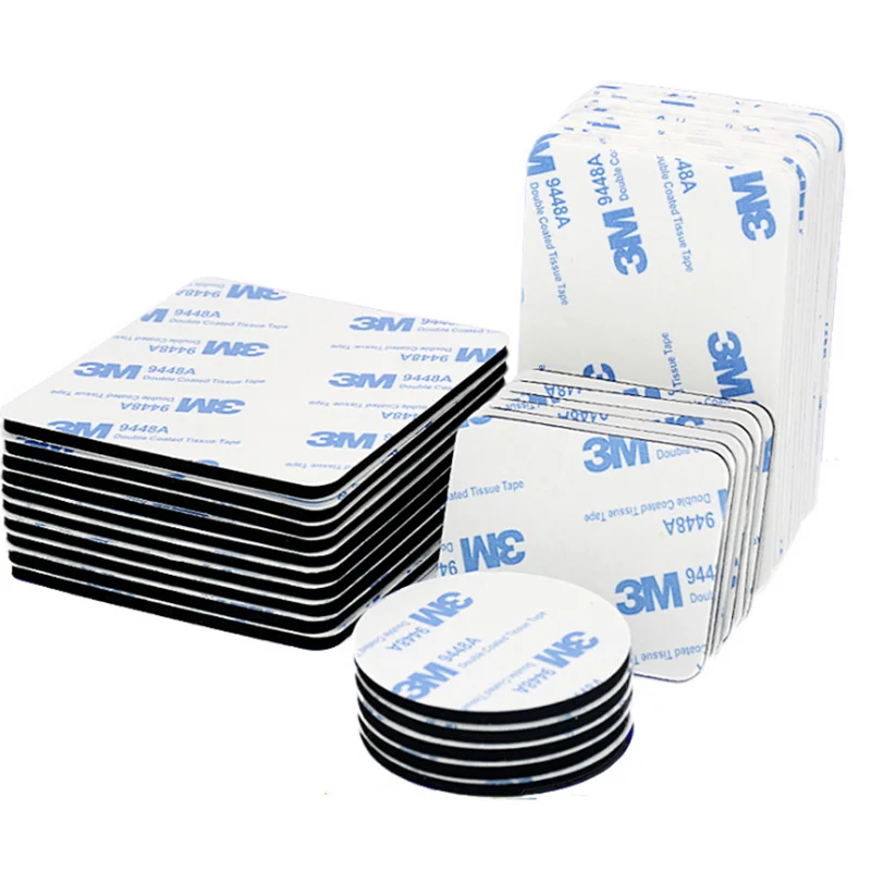 factory fast deliver round Strong Adhesive Die Cut EVA Foam Pad Tape 9448A VHB 9080 Stickers tape Mounting Double Sided