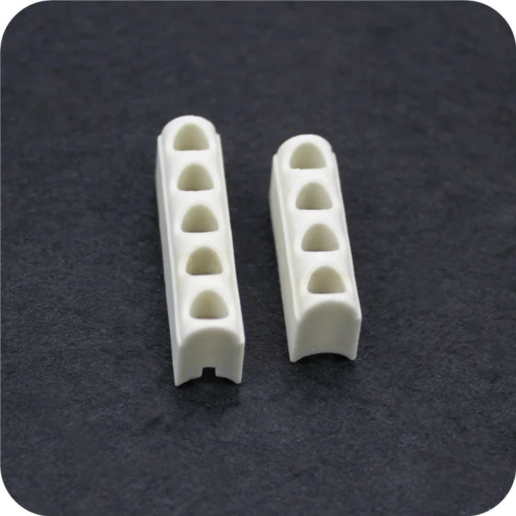High temperature resistance dry pressing 1-8 holes steatite ceramic band heating element