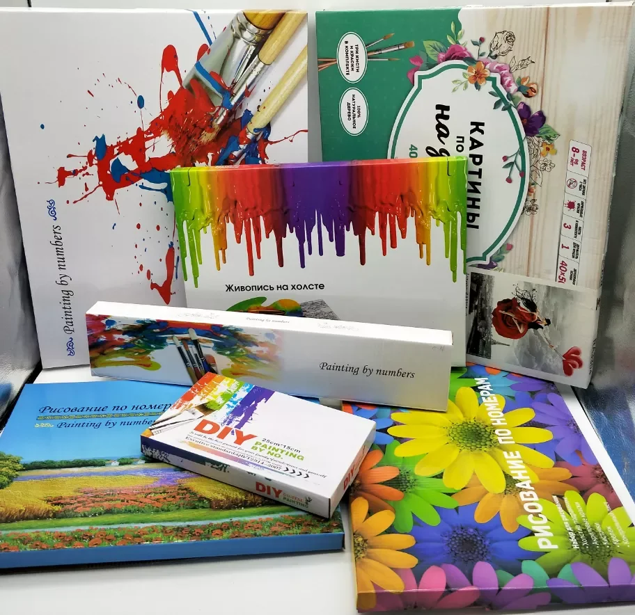 X-335 Wholesale diamond painting cartoon animation picture digital oil painting handmade gift home decoration Paint By Number