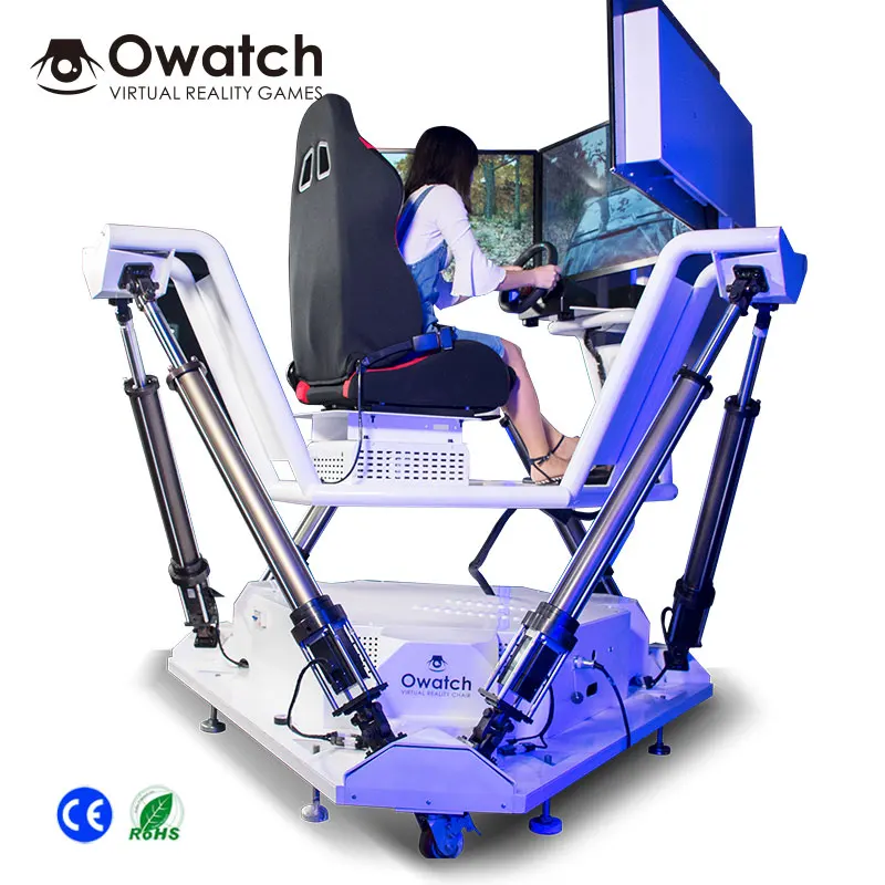 Hot sale three screens racing game simulator amazing car driving arcade gaming machine